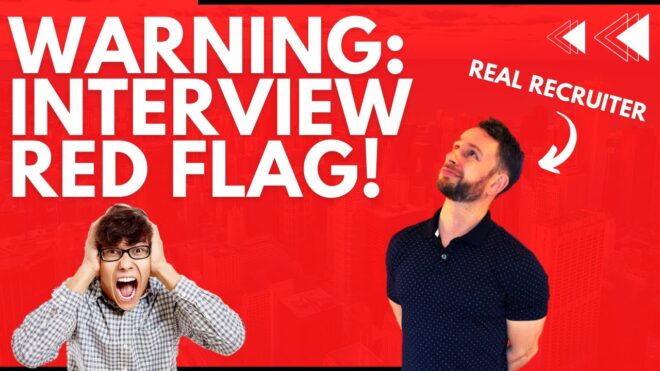 Common Interview RED FLAG