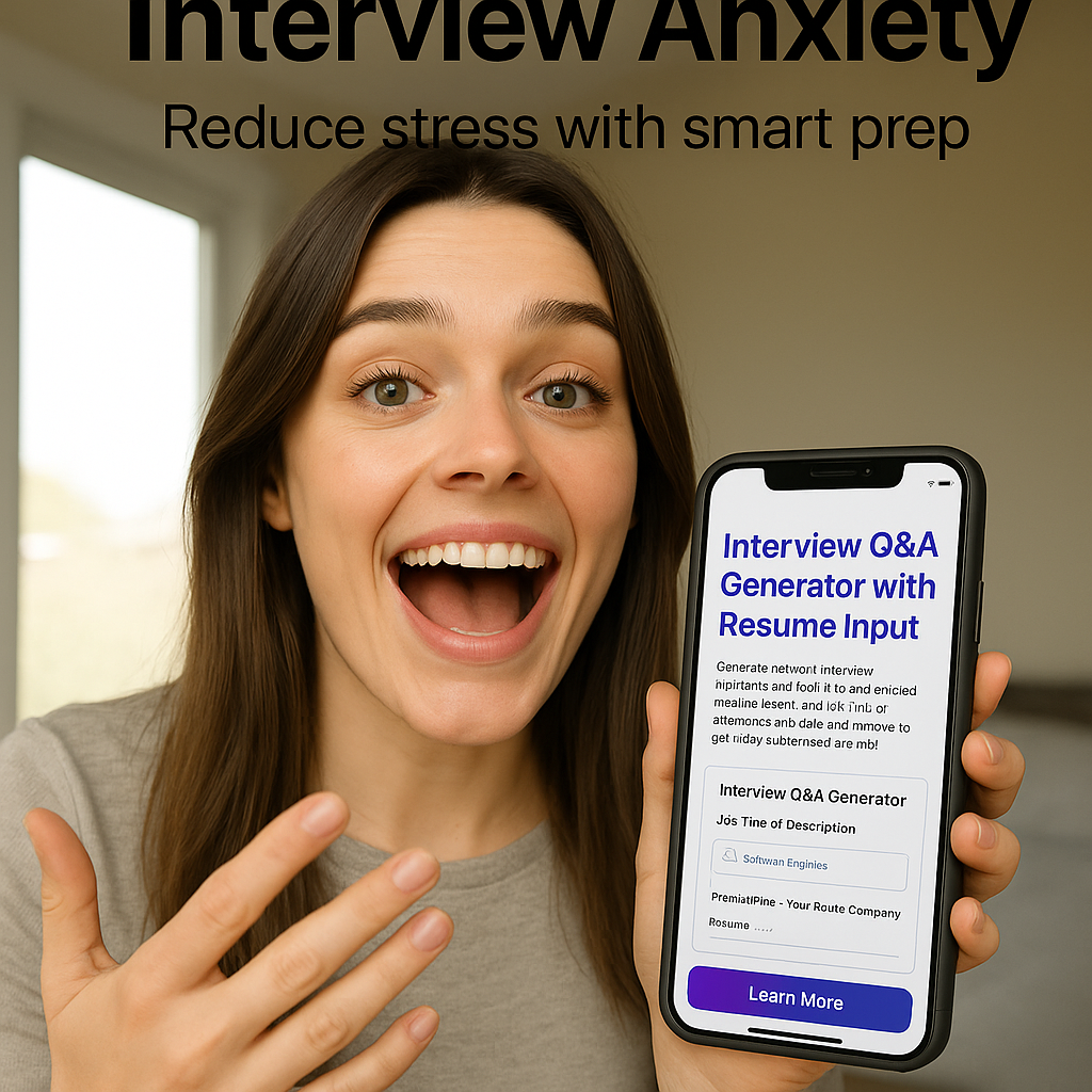 Interview Anxiety - Reduce Stress with Smart Prep