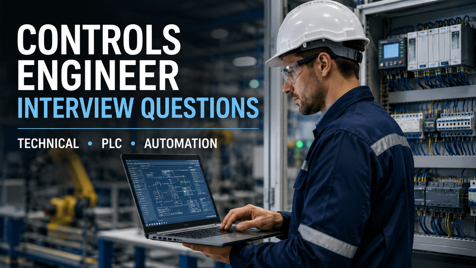 Controls Engineer interview questions covering technical, PLC and automation topics